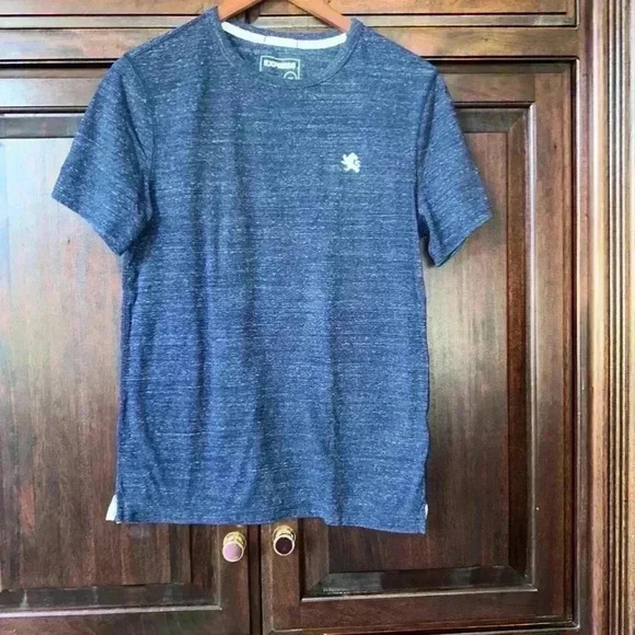 Express Men’s T-Shirt, Blue with white logo! Size S/P - Picture 1 of 6